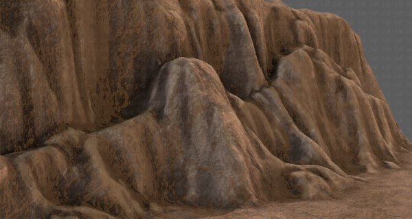 Cliff lowpoly V01