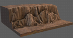 Cliff lowpoly V01