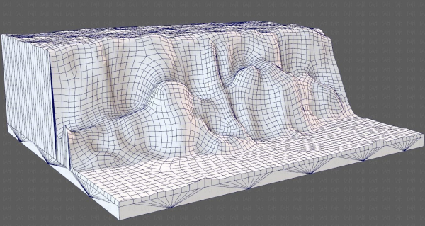 Cliff lowpoly V01