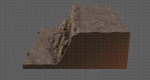 Cliff lowpoly V01