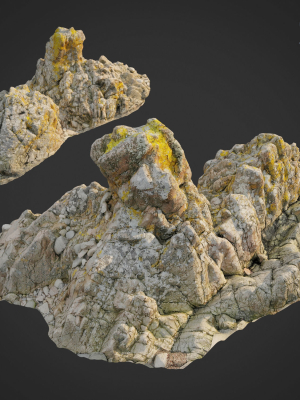 cliff-pack-c-bundle-3d-model-max-obj-fbx