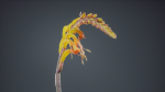 Close Up African Flag Cornflag Chasmanthe Floribunda