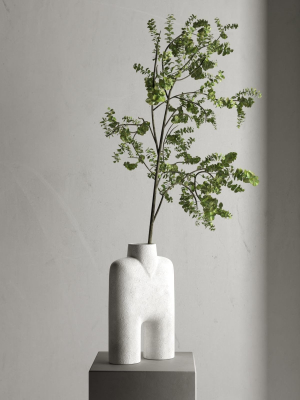Cobra Vase with Branch