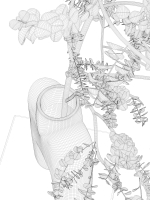 Cobra Vase with Branch