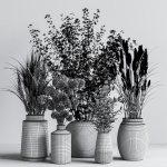 Collaction Plants Bouquet 04