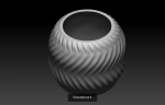 Collection 3d printing pots with custom design