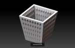 Collection 3d printing pots with custom design