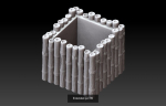 Collection 3d printing pots with custom design