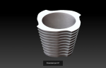Collection 3d printing pots with custom design