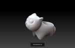 Collection 3d printing pots with custom design