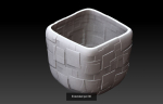 Collection 3d printing pots with custom design