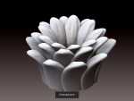 Collection 3d printing pots with custom design