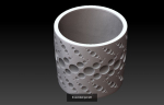 Collection 3d printing pots with custom design