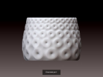 Collection 3d printing pots with custom design