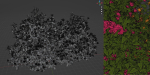 collection flowering bush vol 4-Blender