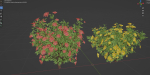 collection flowering bush vol 8-Blender
