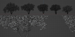collection of bushes vol 164-Blender
