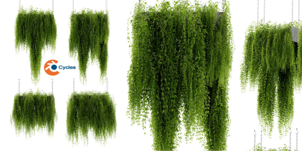 Collection plant vol 461 - blender model