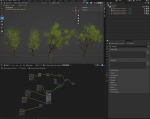 Collection plant vol 536 - blender model