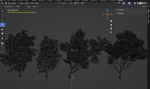 Collection plant vol 536 - blender model