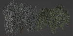 collection willow trees vol12-Blender