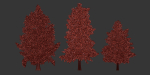Conifer trees vol 78-Blender