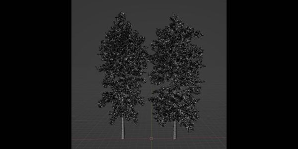 conifer trees vol 92-Blender