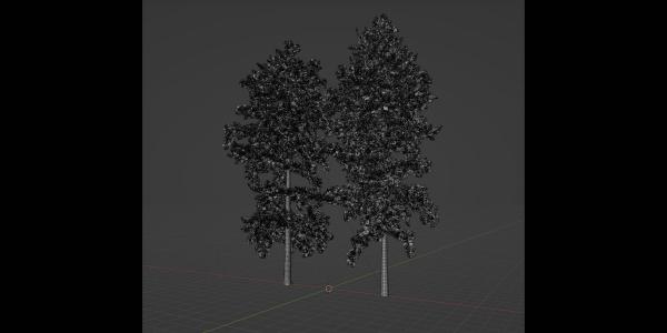conifer trees vol 92-Blender