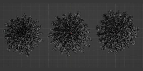 coniferous pine collection vol 2-Blender