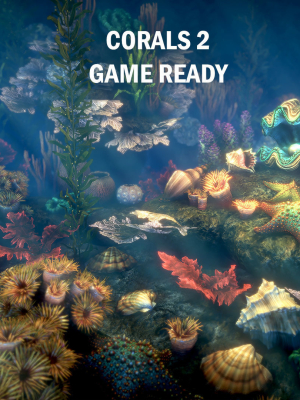 Corals 2 and plants