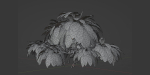 Cordyline fruticosa plants vol 209-Blender