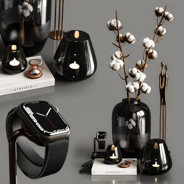Cotton and candles