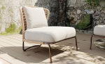 Courtyard scene Outdoor plant sofa