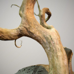 Curly tree Scan Low poly