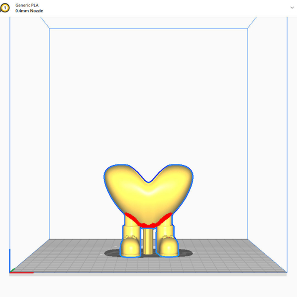 CUTE HEART FLOWERPOT