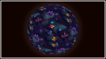 Dark Forest Flowers -- 20 TEXTURES -- Hand-painted ---PACK 4---