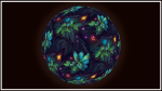 Dark Forest Flowers -- 20 TEXTURES -- Hand-painted ---PACK 4---