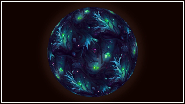 Dark Forest Flowers -- 20 TEXTURES -- Hand-painted ---PACK 4---