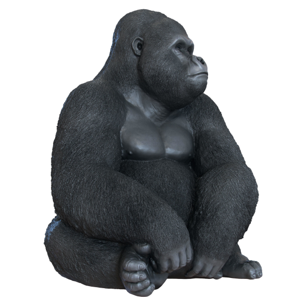 Deco Figurine Monkey Gorilla Side XL