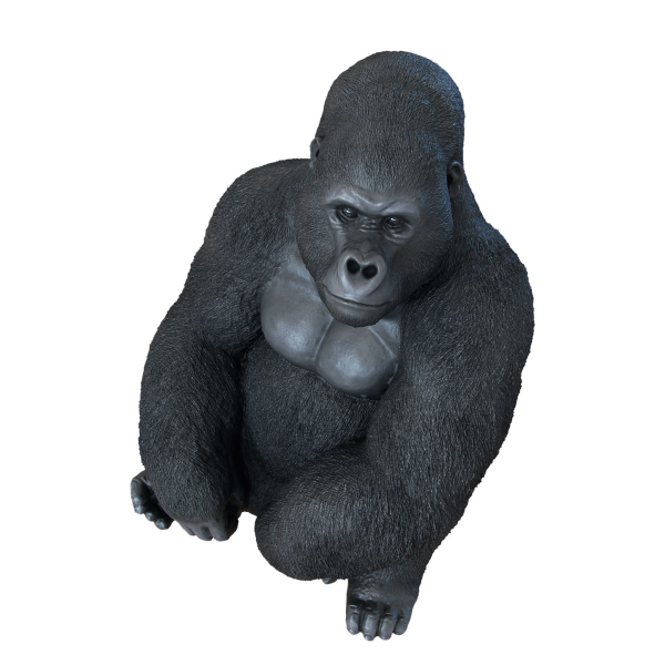 Deco Figurine Monkey Gorilla Side XL