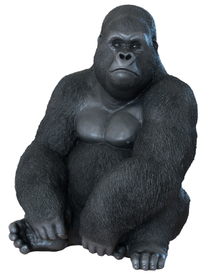 Deco Figurine Monkey Gorilla Side XL