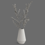Decor branch Ruscus in a vase Set 61
