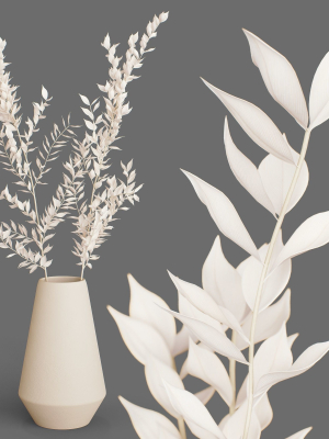 Decor branch Ruscus in a vase Set 61