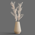 Decor branch Ruscus in a vase Set 61