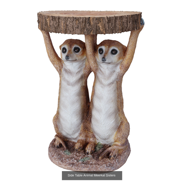 Decorative animal statues