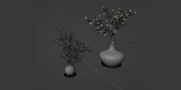 Decorative Branches vol 163-Blender
