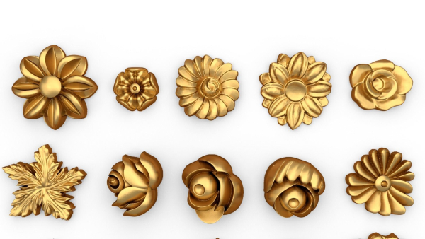 Decorative Flowers Set 01