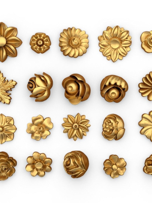 Decorative Flowers Set 01