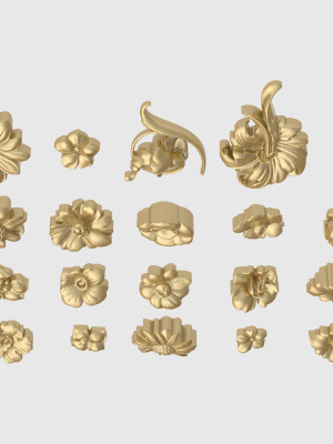 decorative-flowers-set-3d-model-obj-stl
