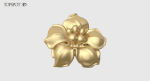 Decorative Flowers Set